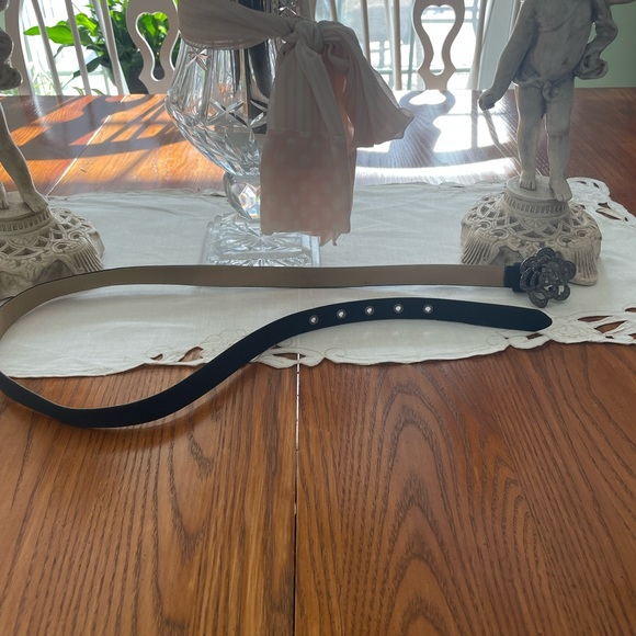 Beautiful Blingy Vintage Talbots Navy belt. - Picture 3 of 4